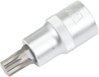 Hlavice zástrčná 1/2" XZN (spline), M10, délka 55 mm, Welzh