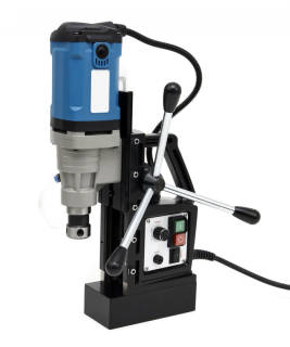 Magnetická vrtačka 35 mm - přenosná vrtačka s vario otáčkami, 11 kg