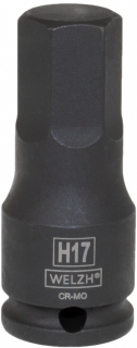Hlavice zástrčná 3/8", Inbus H7, CrMo, Welzh