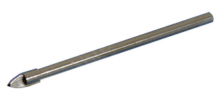 Vrták do skla a dlaždic, 5.0 x 60 mm, Triumf