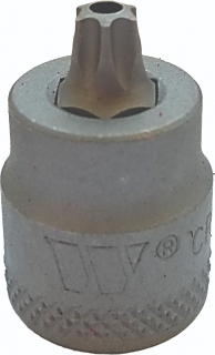 Hlavice zástrčná 3/8", Torx T55H, extra krátká, Welzh